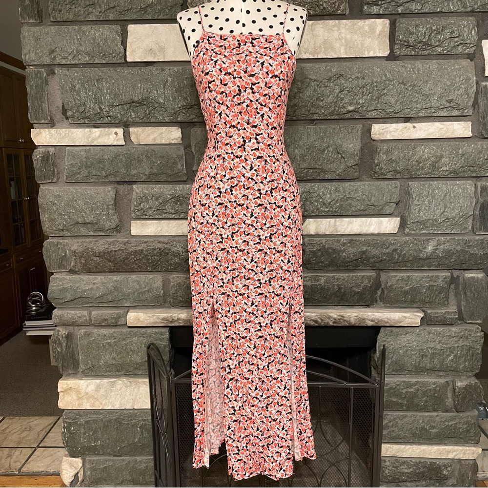 THE FIFTH LABEL Floral Tie Back Dress